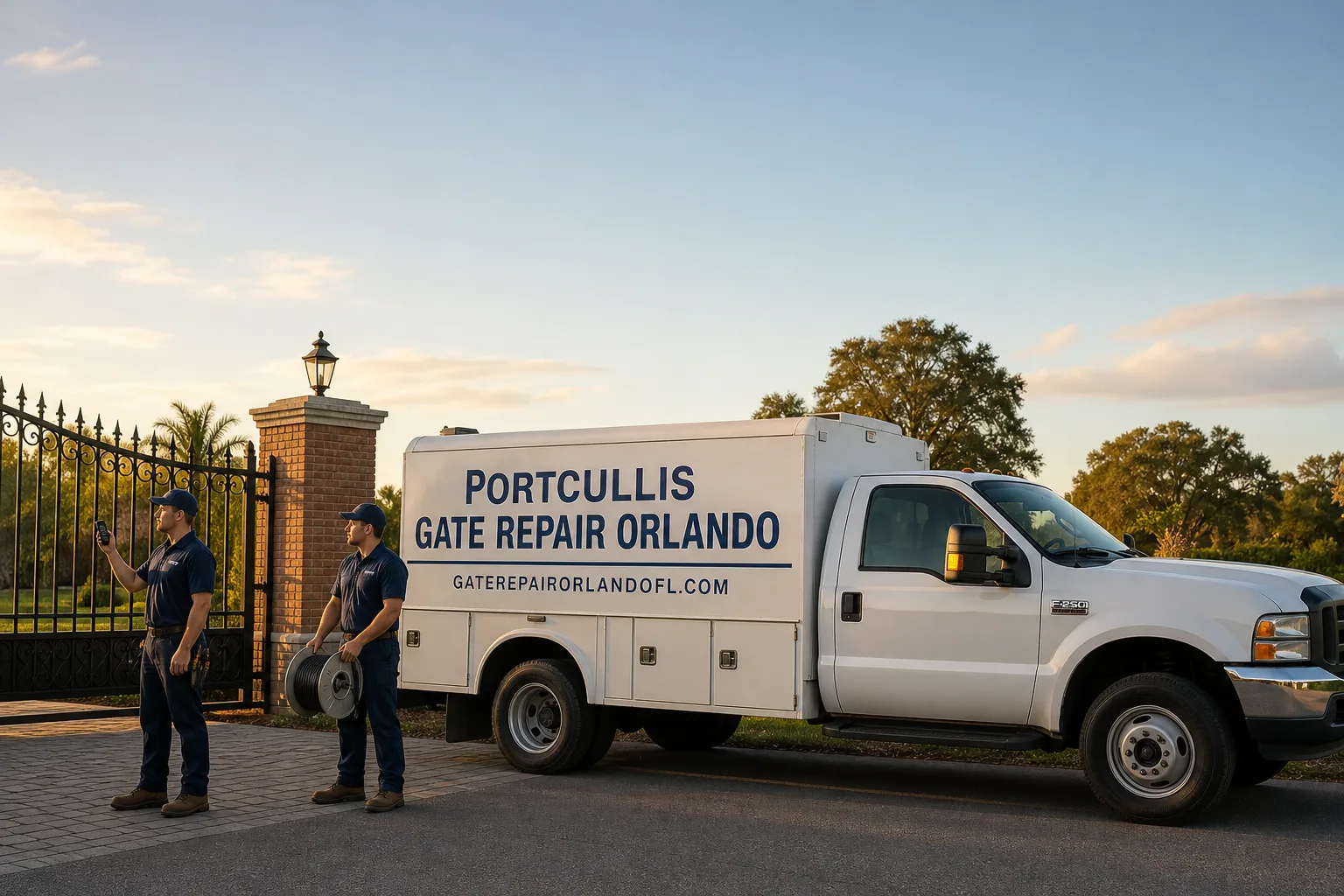 Gate Installation in Orlando, FL | Portcullis Gate Repair Orlando